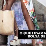 O que levar na bolsa de praia?