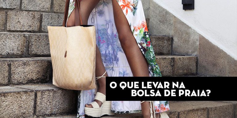 O que levar na bolsa de praia?