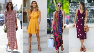 estilo casual com vestido