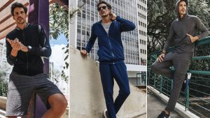 Roupas de academia masculina