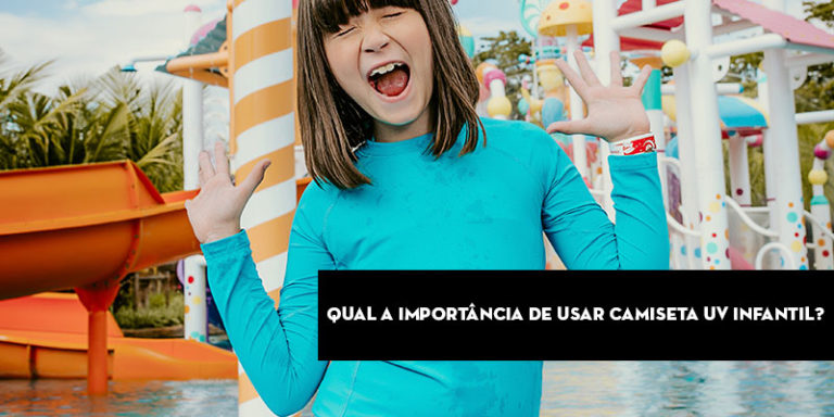Qual a importância de usar camiseta UV infantil?