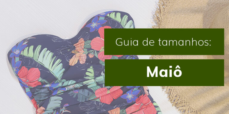 Como saber o meu tamanho de maiô?