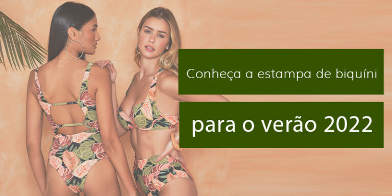 Conheça a estampa de biquíni para o verão 2022
