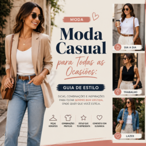 Illustration of Moda Casual para Todas as Ocasiões: Guia de Estilo